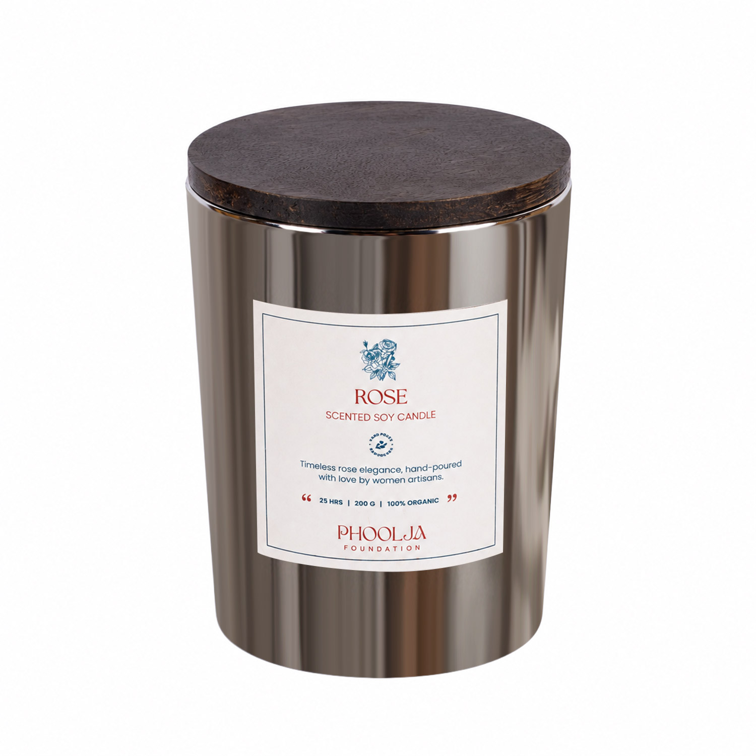 Silver Jar Candle – Lavender