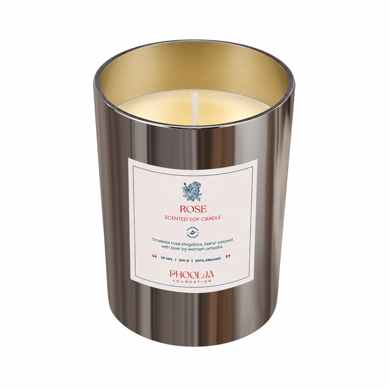 Silver Jar Candle – Lavender