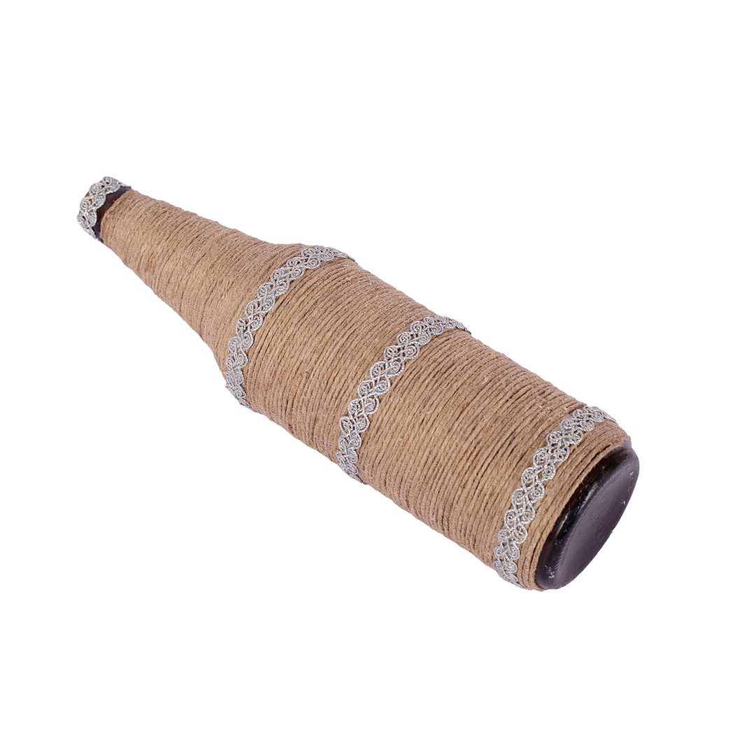 Jute Handmade Glass Vase