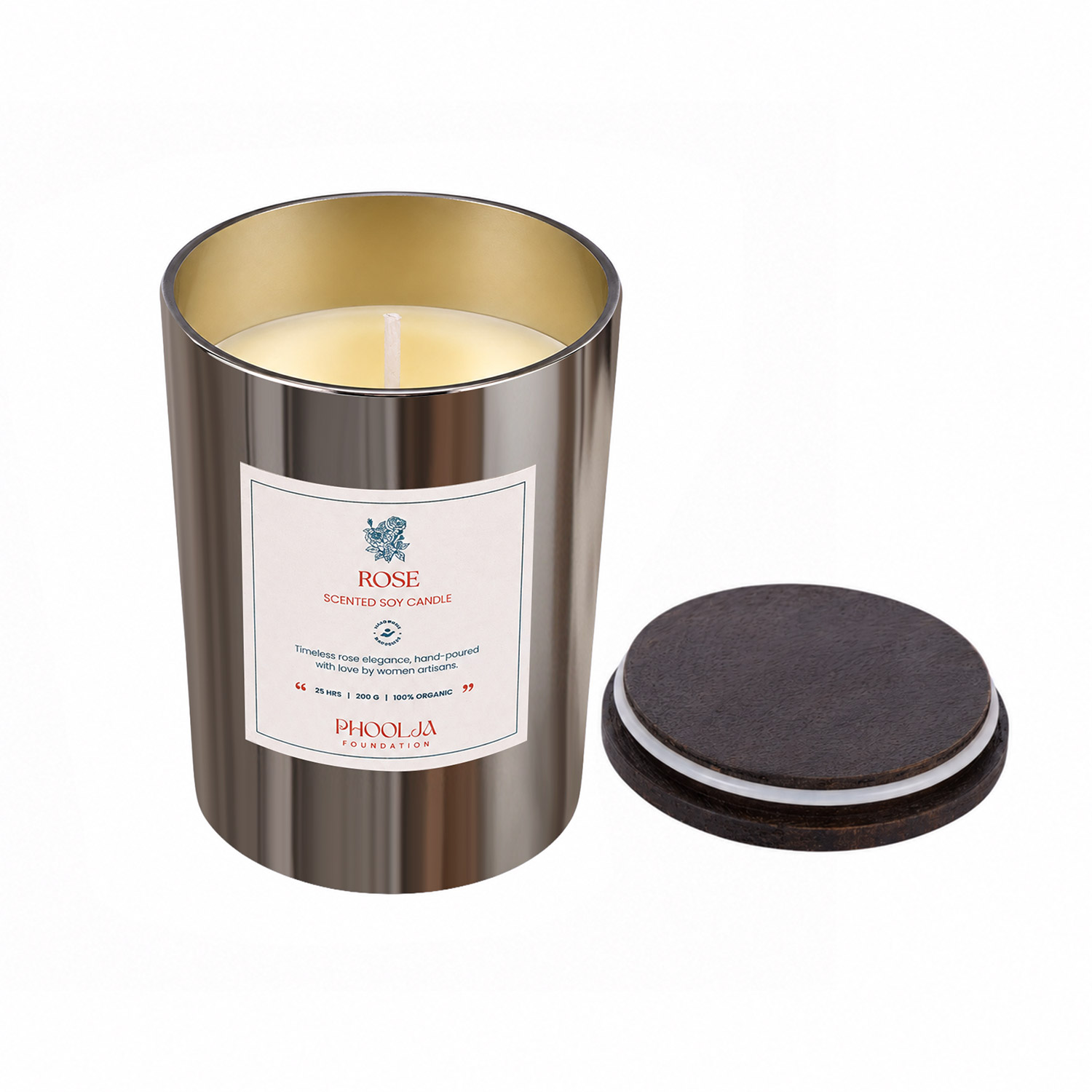 Silver Jar Candle – Lavender